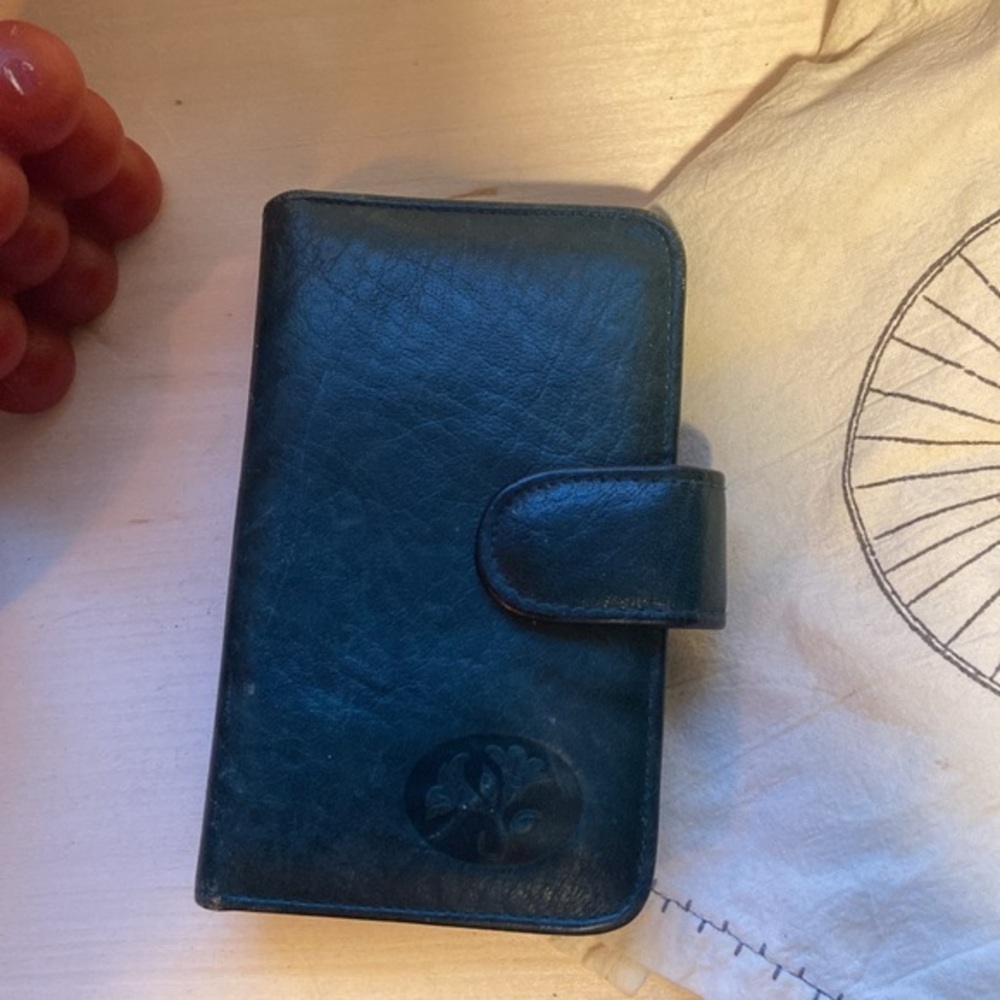 Vintage Buxton wallet, genuine green leather